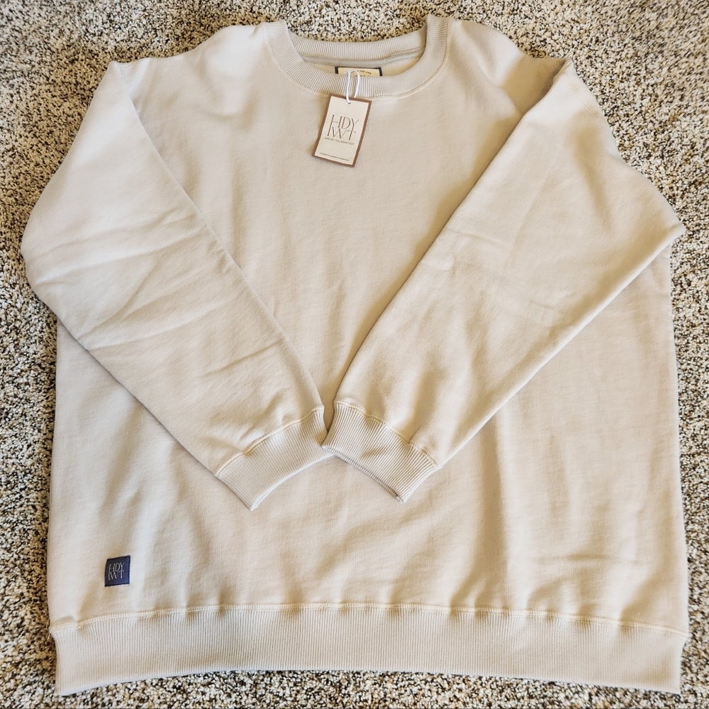 NWT How Do You Wear That Cotton oversized sweatshirt HDYWT